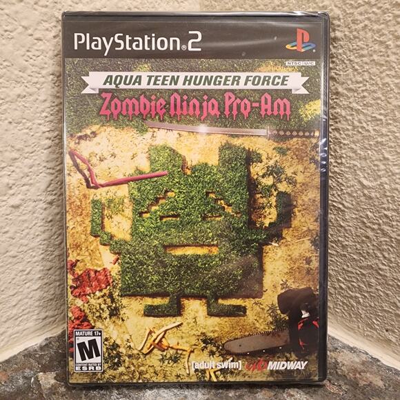 Game - Aqua Teen Hunger Force: Zombie Ninja Pro-Am (NEW) - PS2 - Picture 1 of 4